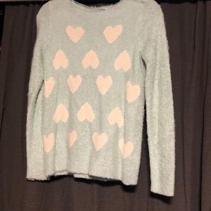 Lauren Conrad Kitted heart sweater
